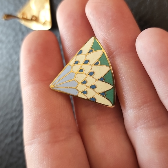 VTG Samuel Huang clip on earrings - Picture 6 of 8